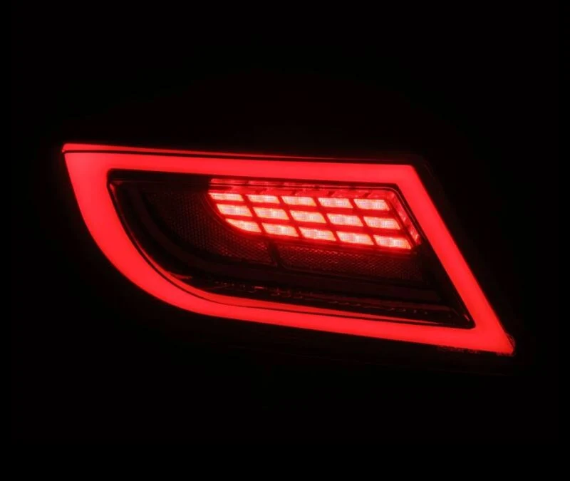 AlphaRex 22-24 Toyota GR86 LUXX LED Taillights Black Smoke - Image 5