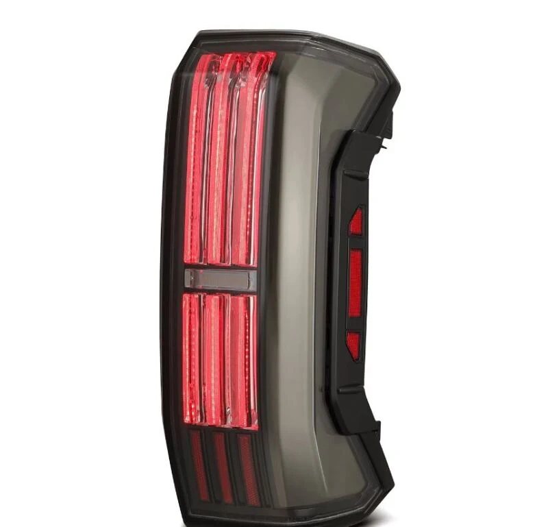 AlphaRex 22-24 Toyota Tundra NOVA-Series Prismatic LED Tail Lights - Black - Image 7