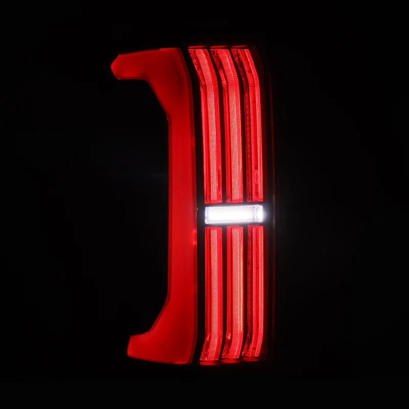 AlphaRex 24-25 Toyota Tacoma NOVA-Series LED Prismatic Tail Lights - Alpha-Black - Image 6