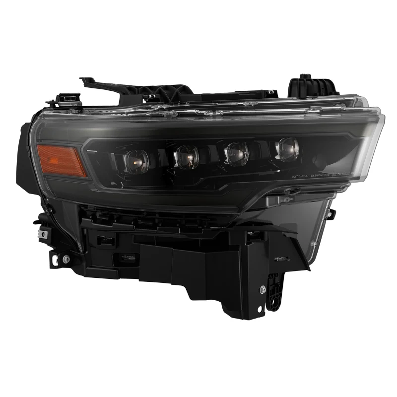 AlphaRex 25-26 Dodge Ram 1500 NOVA LED Proj Headlights- Alpha-Black w/Activ Lit/Seq Signal/Switchbk - Image 3