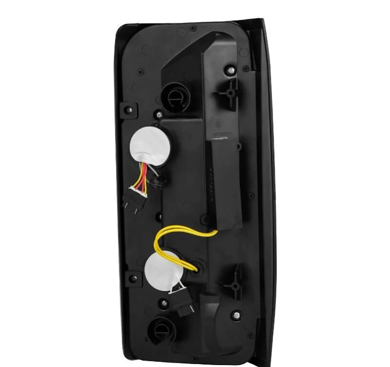 AlphaRex 87-96 Ford Bronco/F-150 Luxx-Series LED Tail Lights - Alpha-Black - Image 2