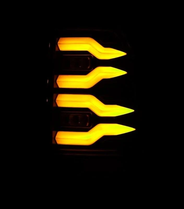 AlphaRex 97-03 Ford F150 / 99-16 Ford F250/F350/F450/F550 LUXX-Series LED Tail Lights - Black - Image 6