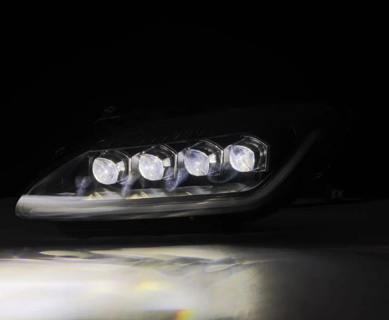 AlphaRex 99-09 Honda S2000 NOVA-Series Projector LED Headlights - Black - Image 6