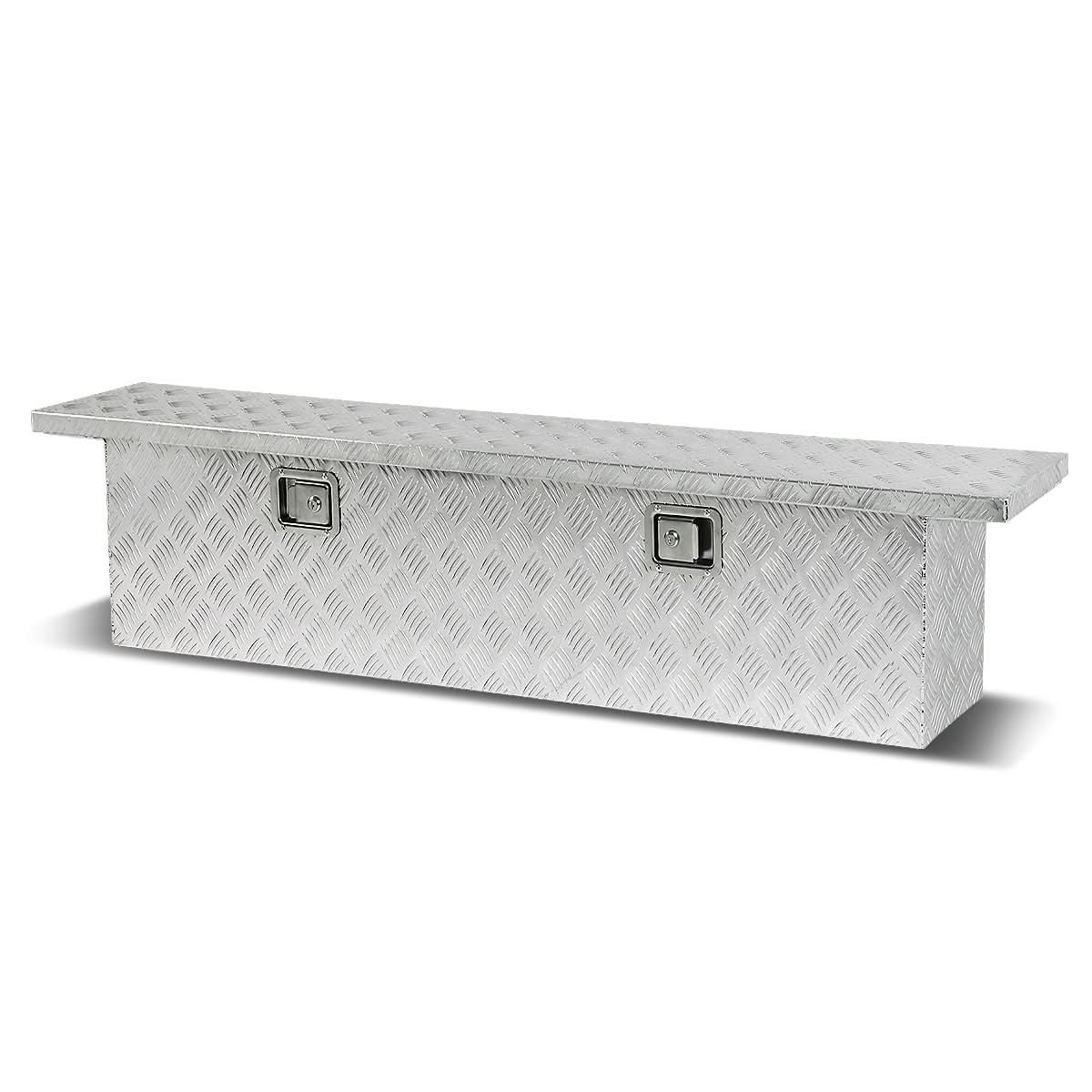 Aluminum Crossover Truck Tool Box with Lock - 69" x 12" x 15.5" - Image 2