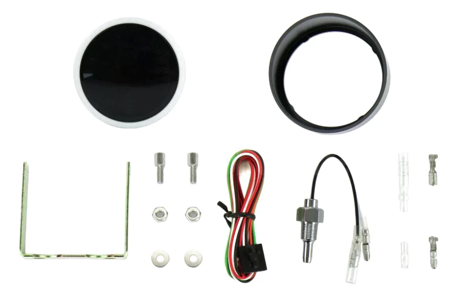 2-3/8" Amber / White - Oil Temperature Gauge - Image 2
