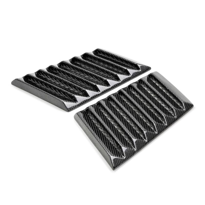 Anderson Composites 17-18 Ford Raptor Carbon Fiber Hood Vents - Image 3