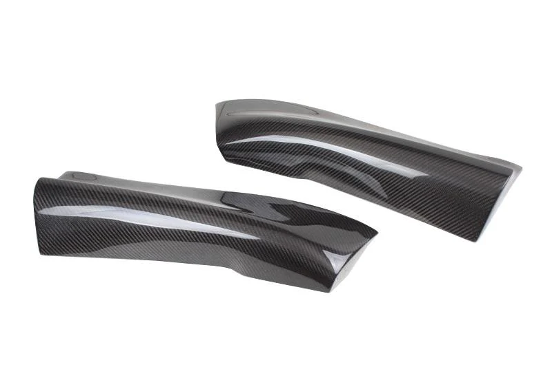Audi A4 B8 Carbon Fiber Rear Bumper Apron 2013 - 2015 - Image 5