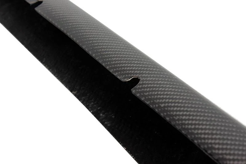 Audi A4 B9 Carbon Fiber Front Bumper Lip Splitter 2015 - 2021 - Image 2