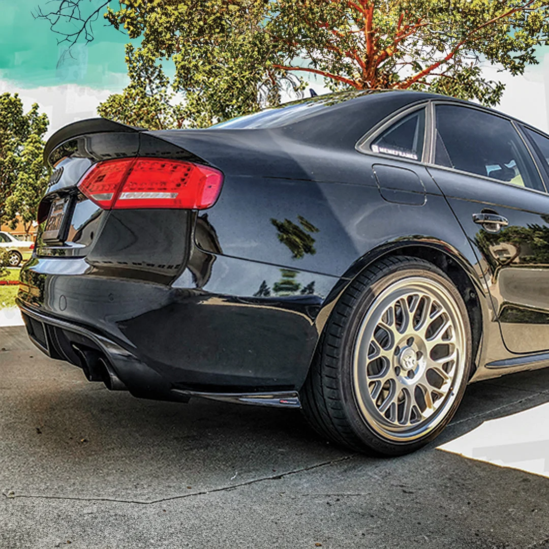 NIA Audi A4 Full Lip Splitter Body Kit (Front, Sides, Rears) 2013-2016 - Image 5