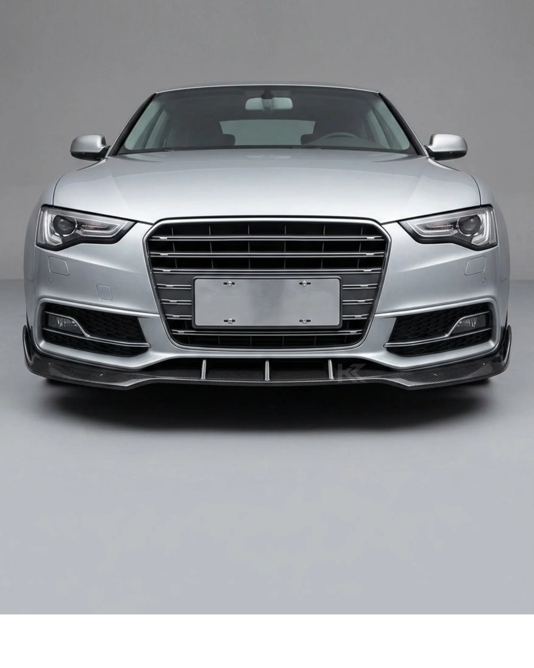 2012–2016 Audi A5 S-Line / S5 B8.5 Facelift Front Bumper Lip Splitter – Carbon Fiber - Image 5
