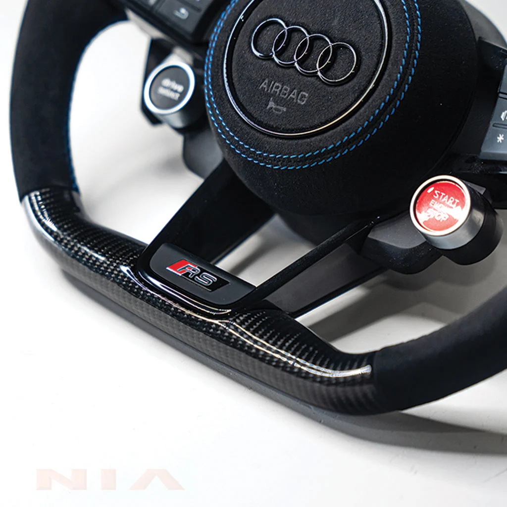 NIA Audi R8 2017-2023 Carbon Fiber Steering Wheel - Image 2