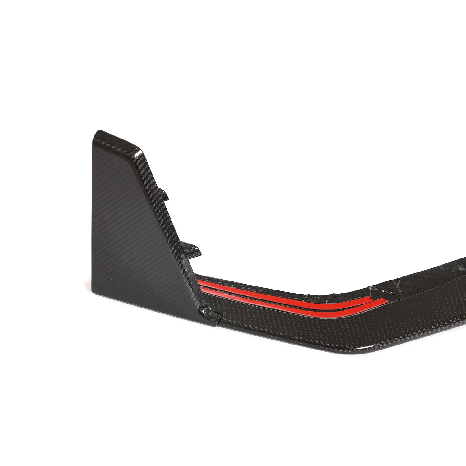 Audi RS7 Sportback C8 Prepreg Dry Carbon Fiber Front Bumper Splitter (2020–2023) - Image 3
