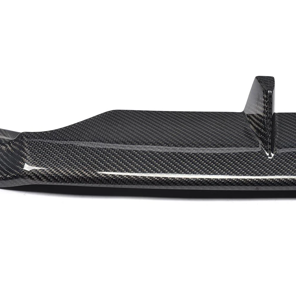 2012–2016 Audi S5 8T Facelift Coupe & Sportback Single Deck Front Bumper Lip – Carbon Fiber - Image 5