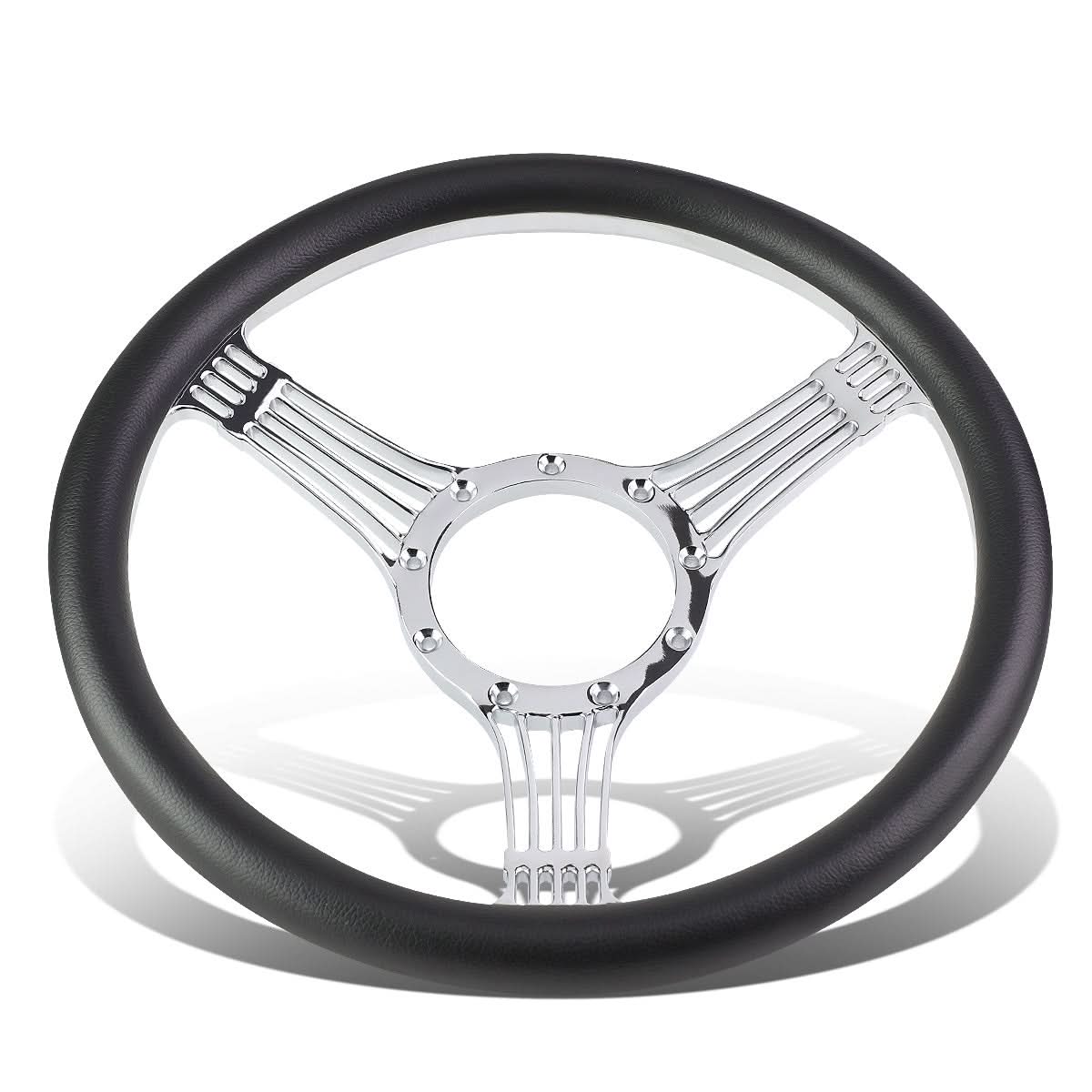 Banjo Style Leather Steering Wheel - Image 3