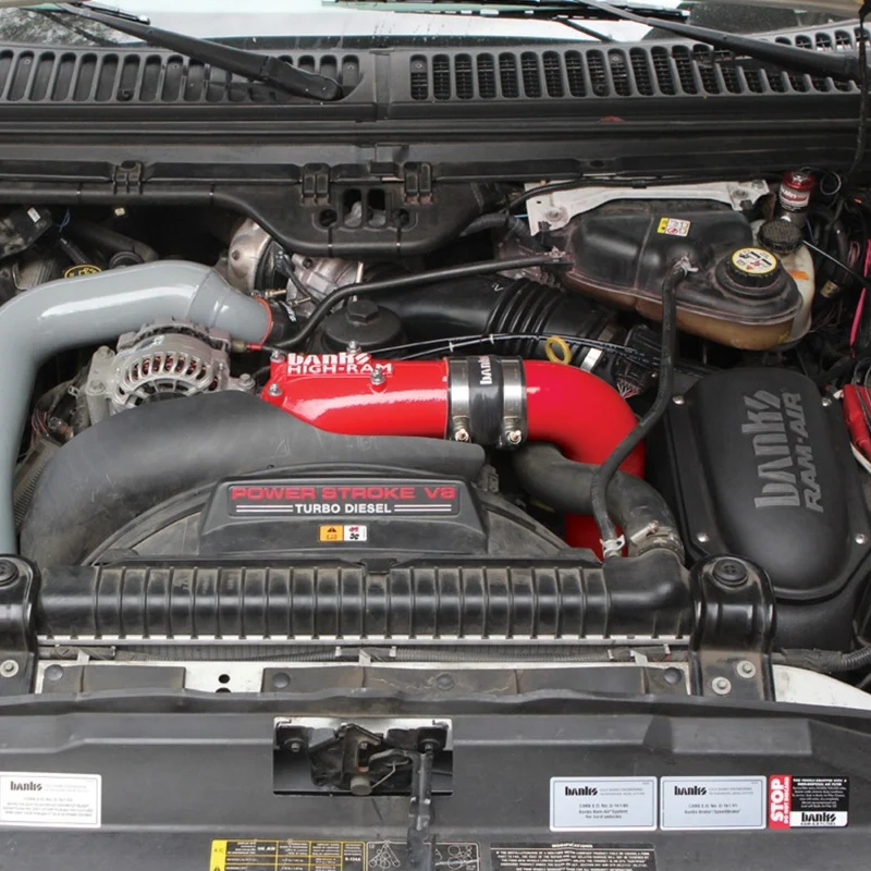Banks Power 05-07 Ford 6.0L Stock-Intercooler High-Ram Air Intake System - Image 6