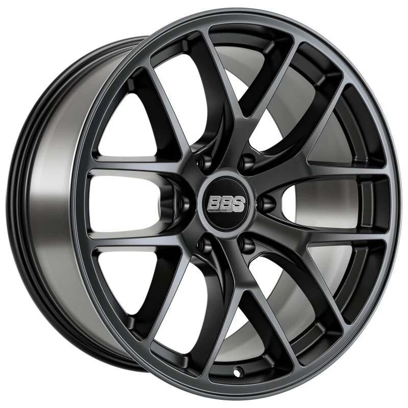 BBS TS-P 20x9in - 6x135 - 87.1 CB - ET12 - Satin Black Wheel