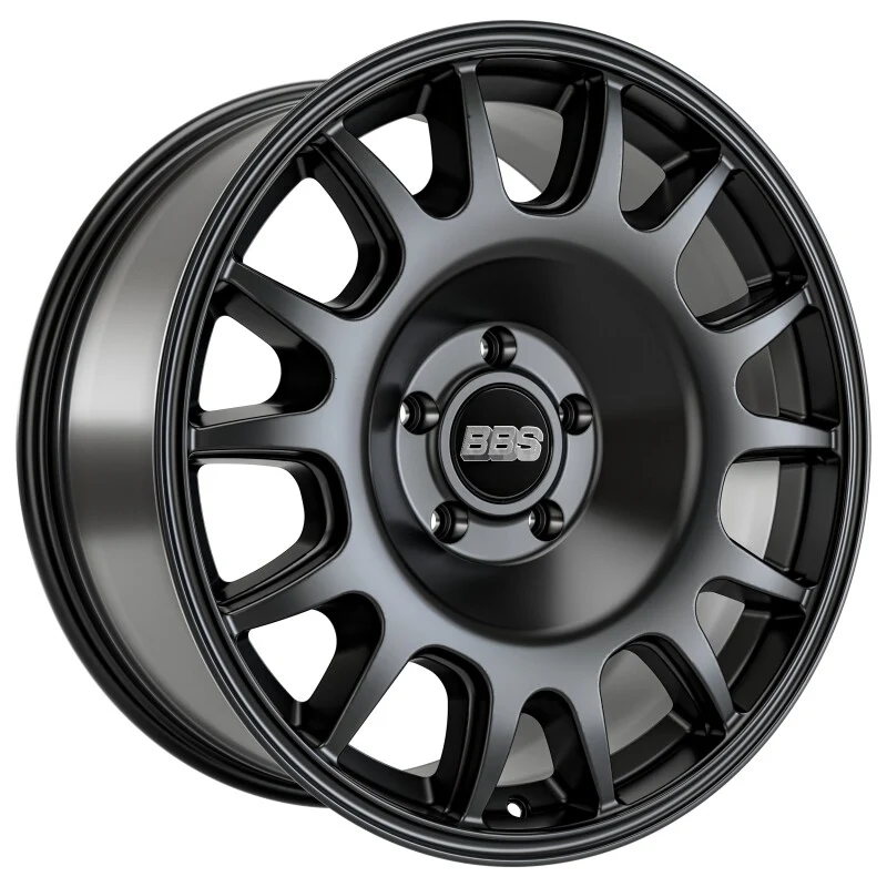 BBS TS-R 20x9in - 5x130 - 84.1 CB - ET25 - Satin Black Wheel