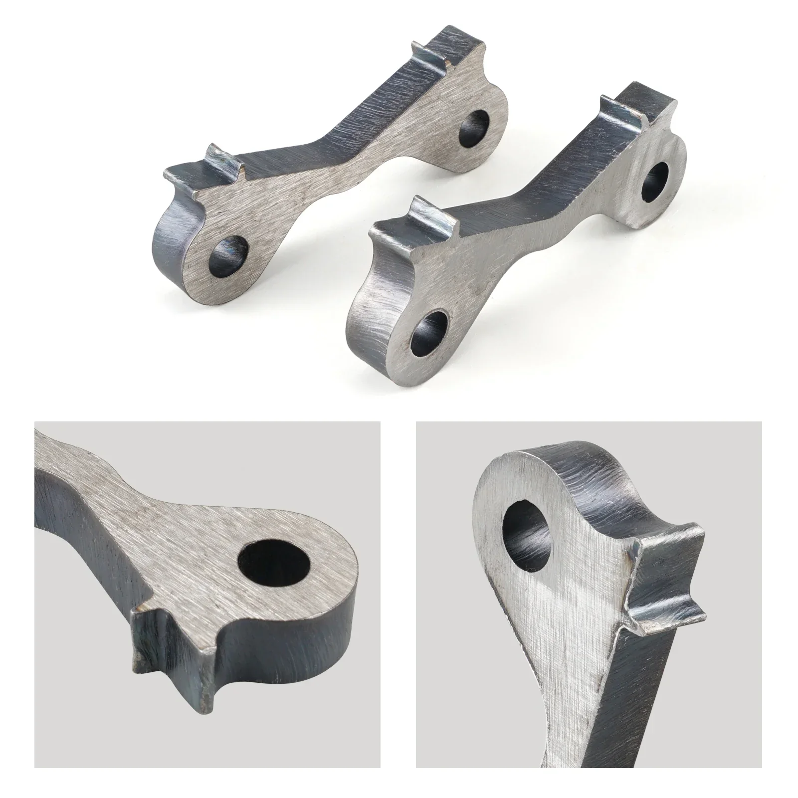 BMW 3 Series E36 E46 Steel Drift Twin Brake Caliper Weld-On Adapter Kit - Image 8