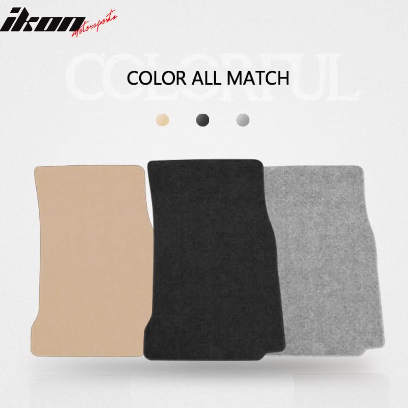 Car Floor Mat for 1997-2003 BMW E39 5 Series Black Carpet 5PC Nylon - Image 4