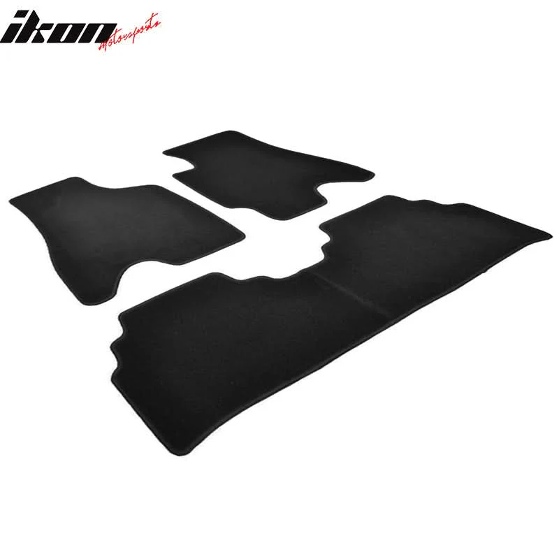 Car Floor Mat for 1999-2003 Lexus RX300 RX330 Black Carpet 3PC Nylon - Image 3