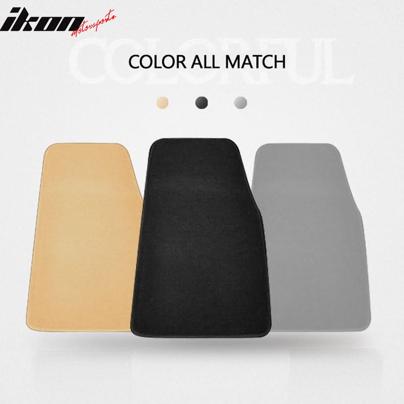 Car Floor Mat for 1999-2004 Jeep Grand Cherokee Black Carpet 4PC Nylon - Image 4