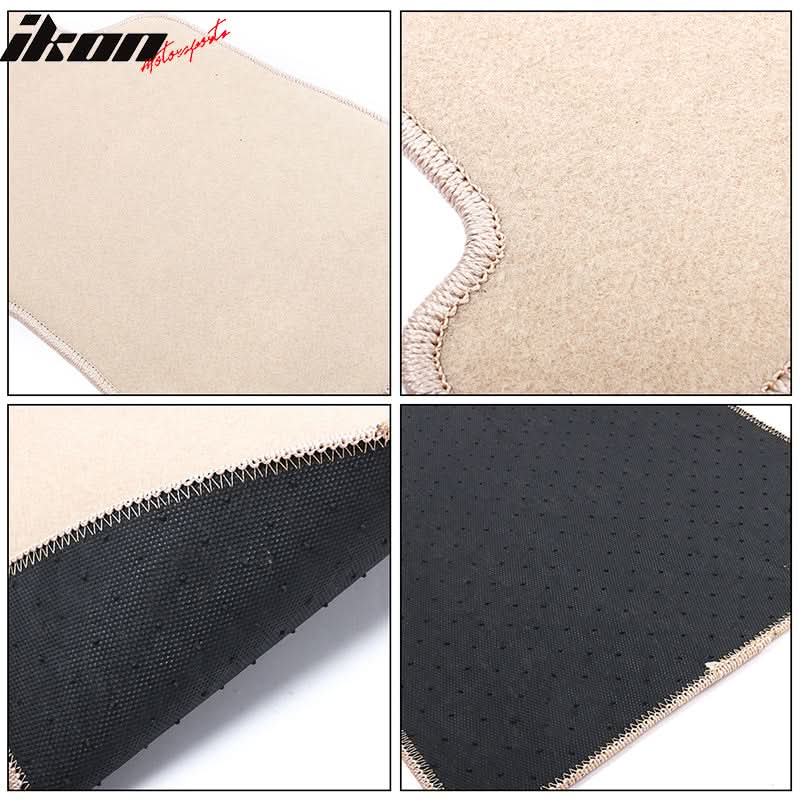 Car Floor Mat for 1999-2006 Chevrolet Silverado 1500 Crew Cab Beige - Image 5