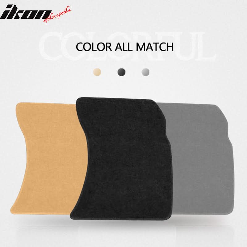 Car Floor Mat for 2008-2011 Subaru Impreza Black Carpet 4PC Nylon - Image 4