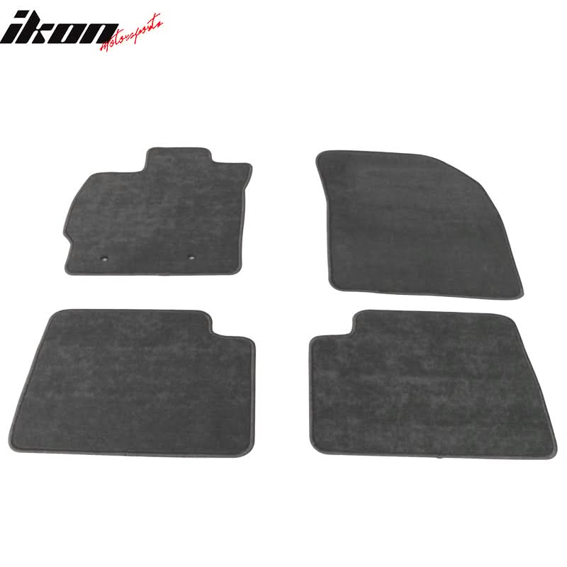 Car Floor Mat for 2008-2015 Scion xB Gray Carpet 4PC Nylon - Image 2