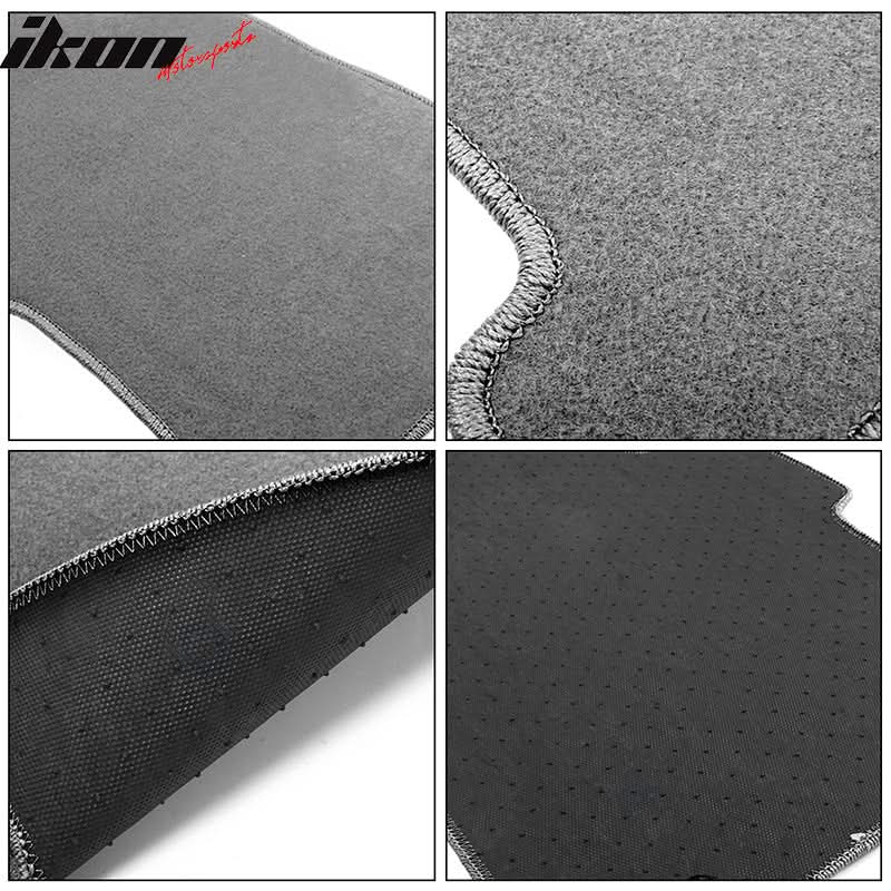 Car Floor Mat for 2008-2015 Scion xB Gray Carpet 4PC Nylon - Image 3