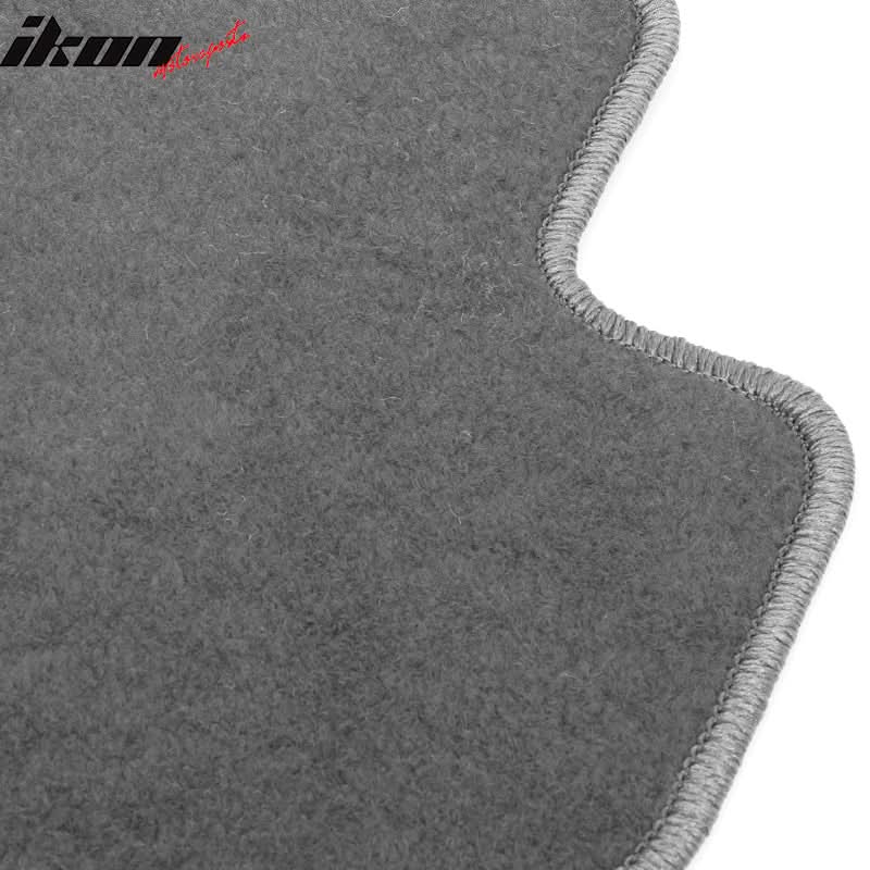 Car Floor Mat for 2010-2013 Mazda 3 Gray Carpet 4PC Nylon - Image 6
