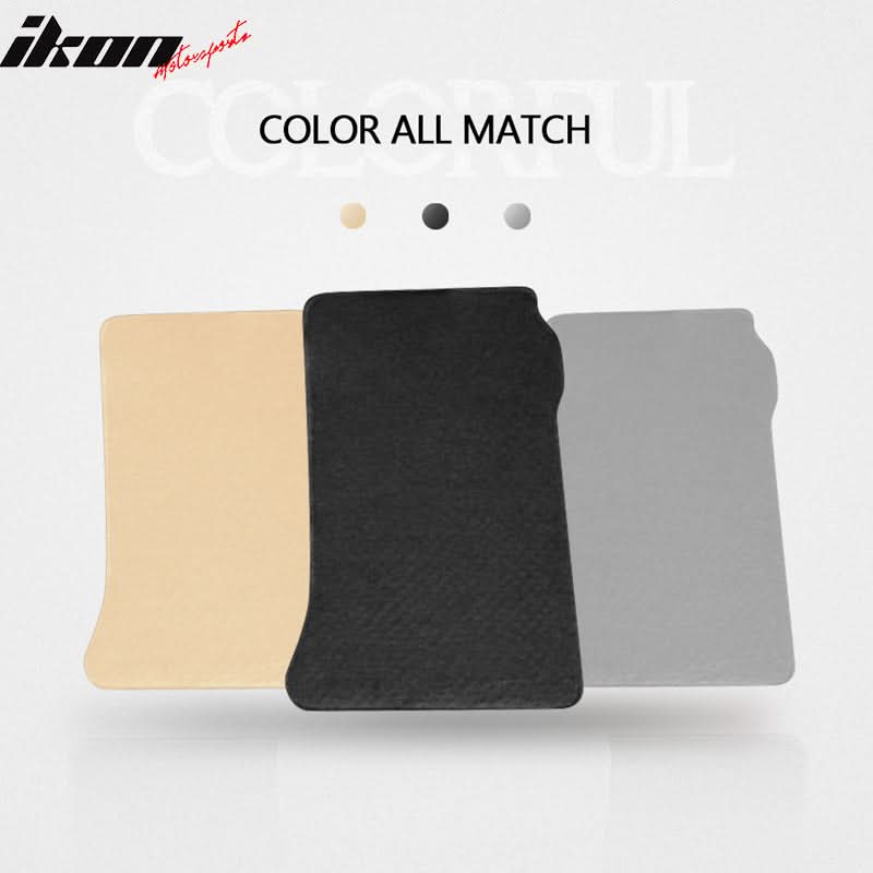 Car Floor Mat for 2010-2015 Mercedes-Benz GLK Class Black 4PC Nylon - Image 3