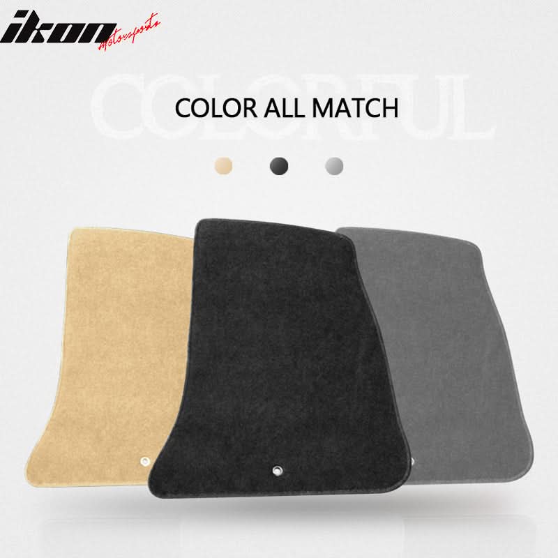 Car Floor Mat for 2011-2023 AWD Chrysler 300 Dodge Charger Black Nylon - Image 4