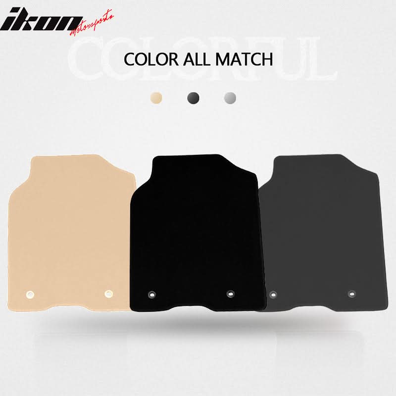 Car Floor Mat for 2013-2018 Acura RDX Black Car Front Rear Nylon 3PCS - Image 4