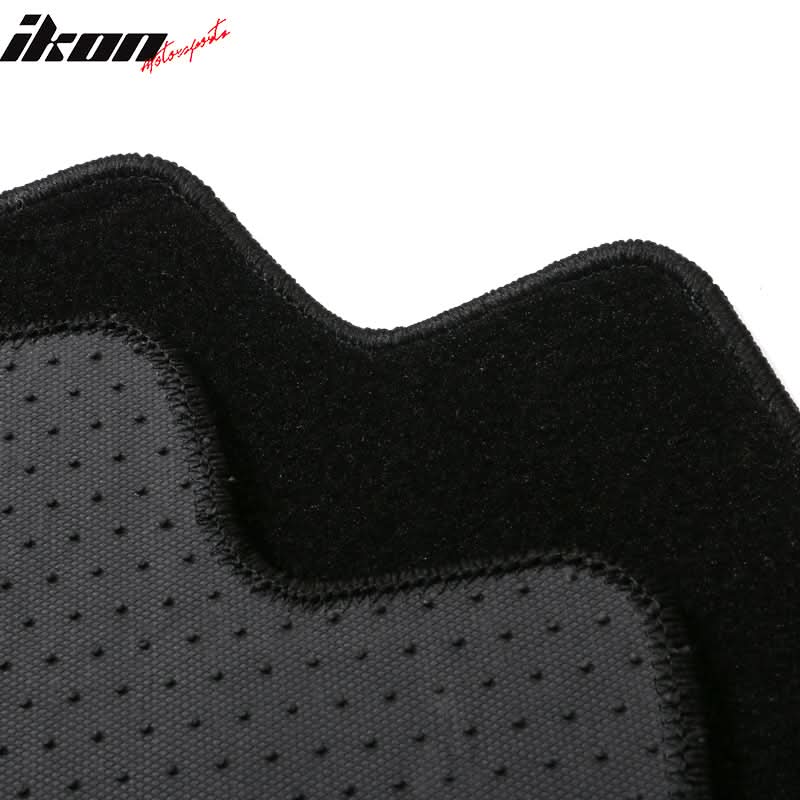 Car Floor Mat for 2022-24 BMW 2 Series OE Black 3 Color Stripes Nylon - Image 5