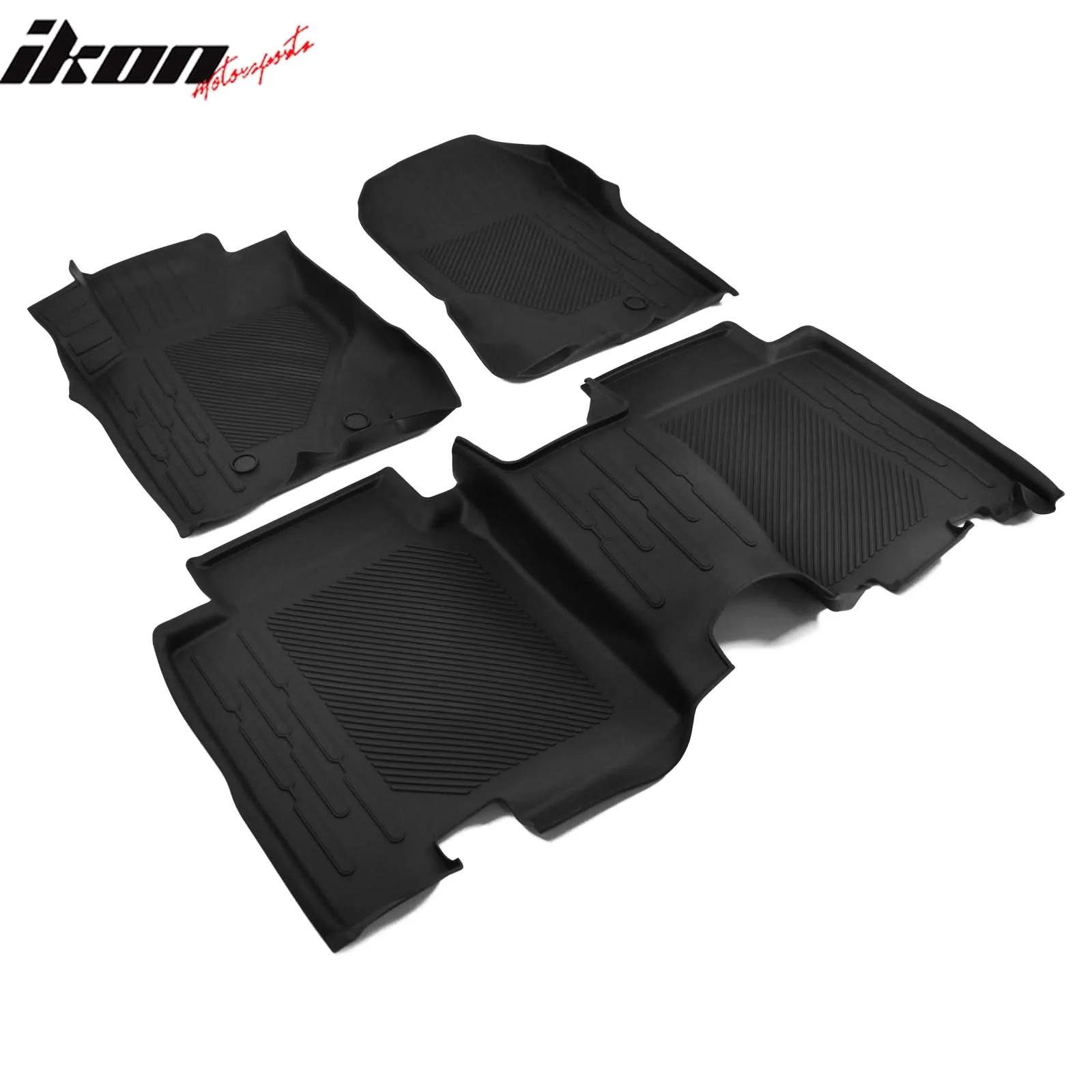 Car Floor Mat for 21-2025 Ford Bronco All Weather 3D Carpet Liner TPE - Image 5