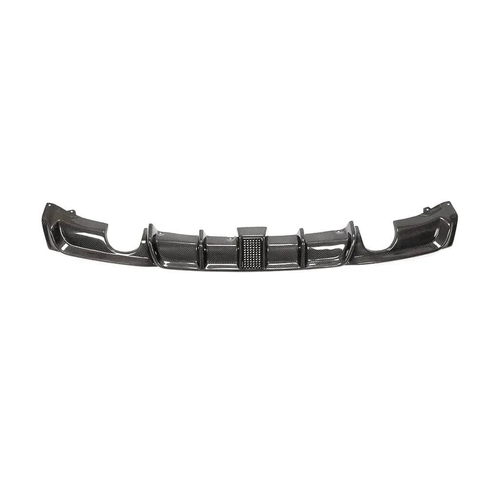 Carbon Fiber F30 Rear Diffuser with Brake Light for BMW F30 F31 318i 320i 328i 330i M Sport 2013-2018 - Image 2