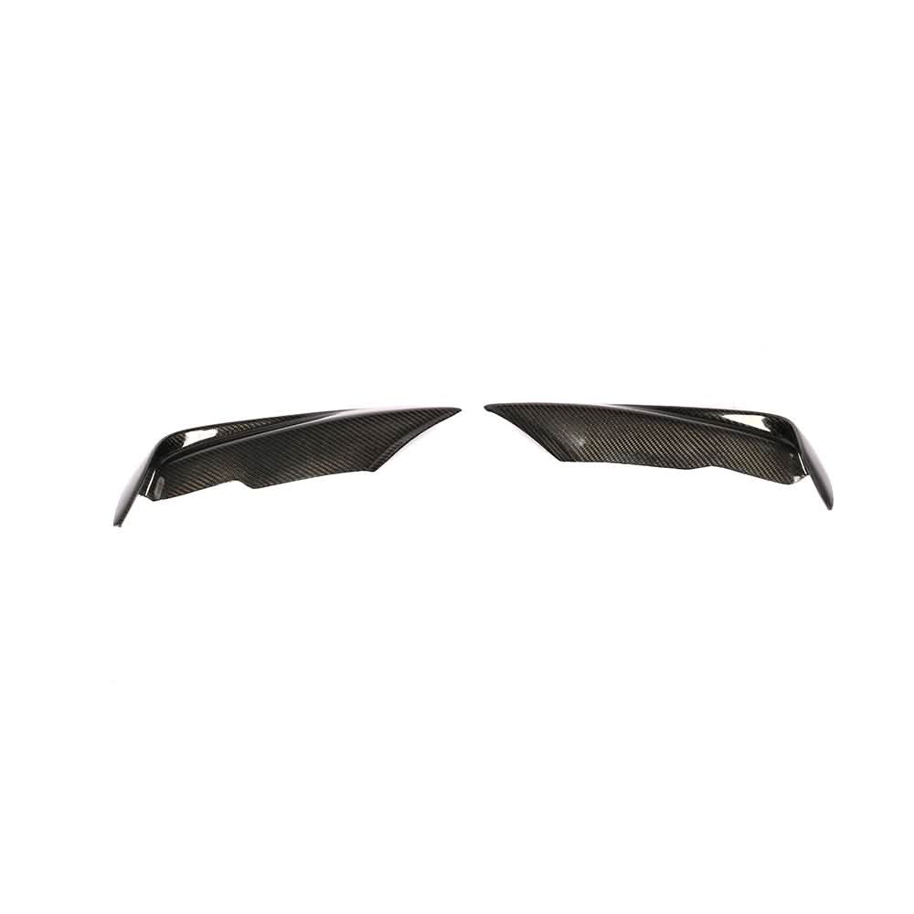 Carbon Fiber Fog Light Splitter Canards for BMW F30 / F31 / F35 M Sport Front Bumper (2013–2018) - Image 3