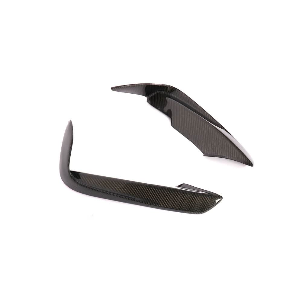 Carbon Fiber Fog Light Splitter Canards for BMW F30 / F31 / F35 M Sport Front Bumper (2013–2018) - Image 5
