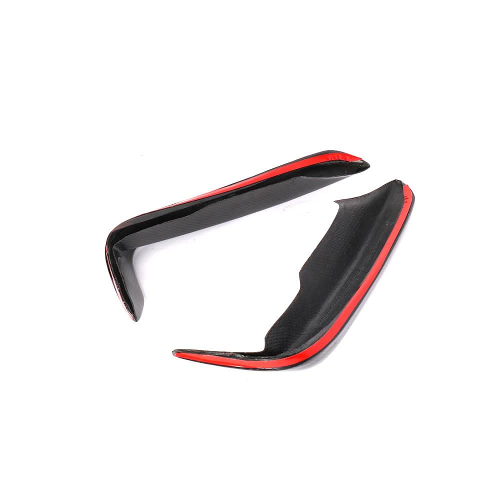 Carbon Fiber Fog Light Splitter Canards for BMW F30 / F31 / F35 M Sport Front Bumper (2013–2018) - Image 6