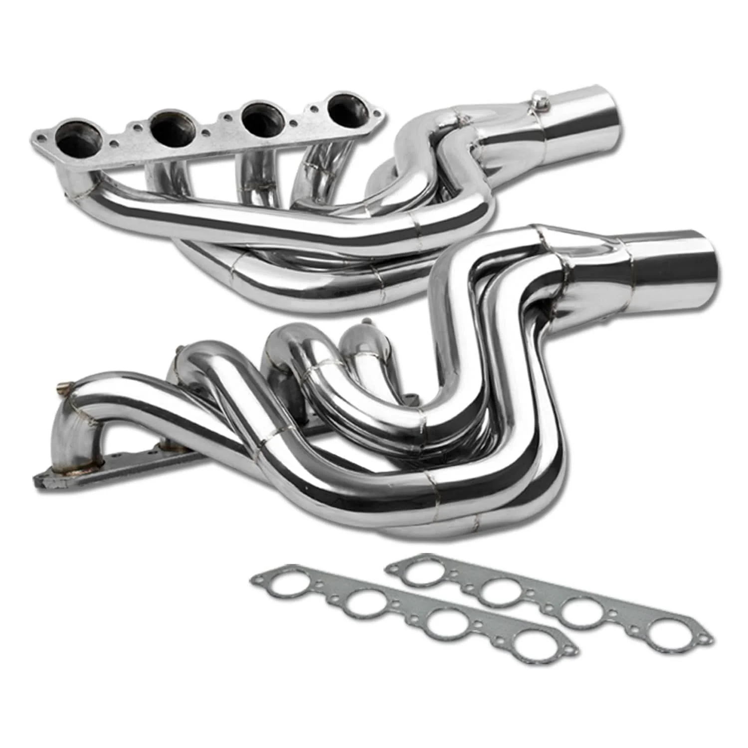 Chevrolet Big Block BBC V-Drive Jet Boat Header Stainless Steel