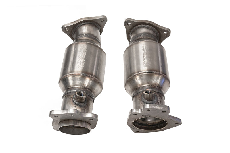 Corsa 20-21 Chevrolet Corvette High Flow 300 Cell Cat Pipes - Image 3
