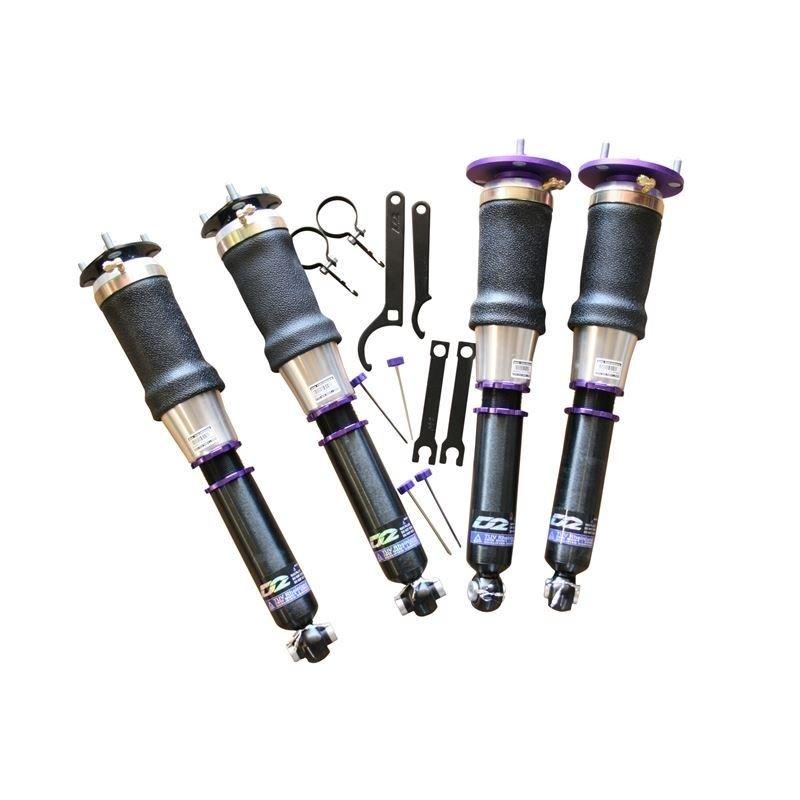 D2 Racing BALL FLM Air Strut System w/ D2 Management for 2014-2024 Infiniti Q50/Q60 RWD