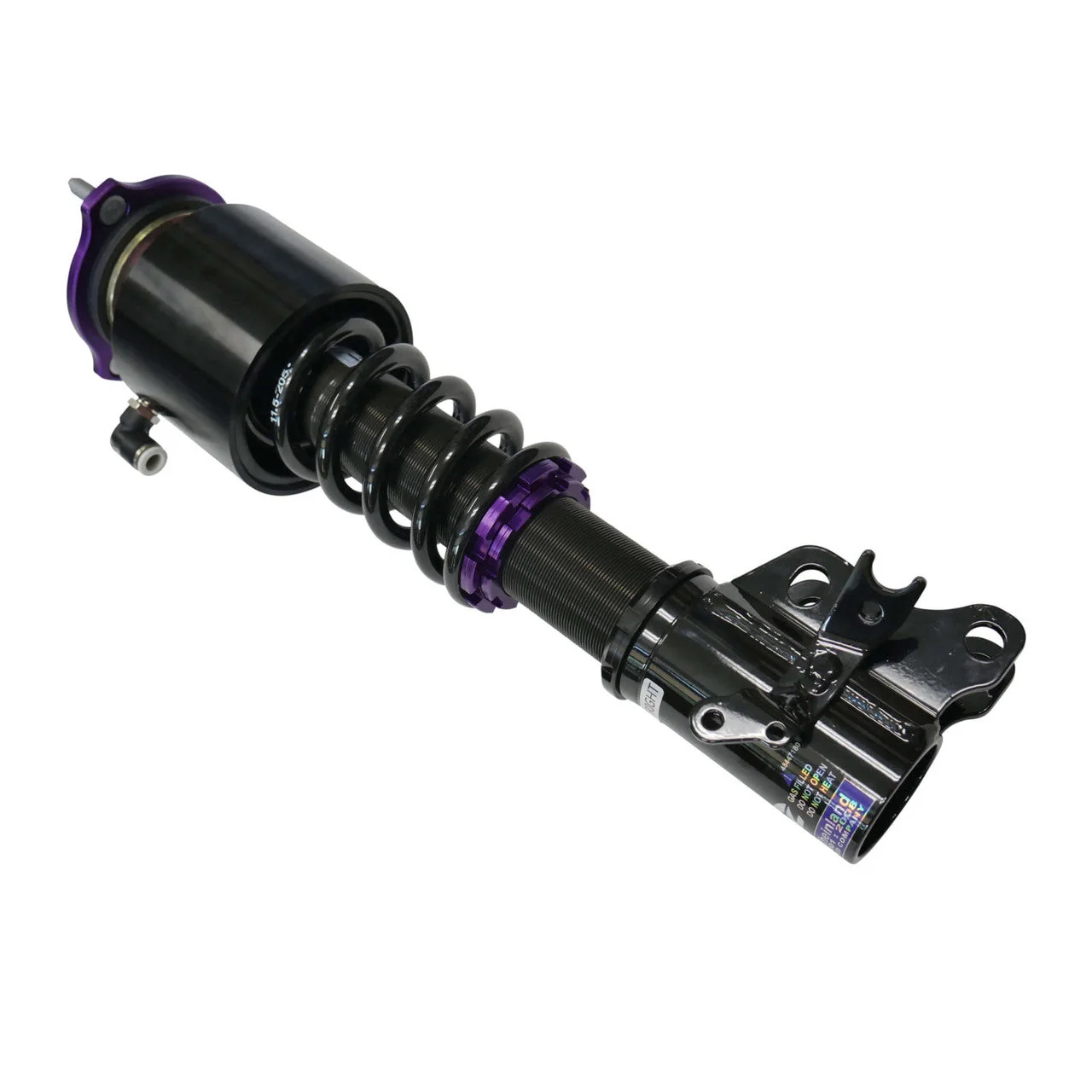 D2 Racing RS Coilovers with Front Air Cups Kit for 2017-2021 Honda Civic Type-R (D-HN-53-VACF-20)