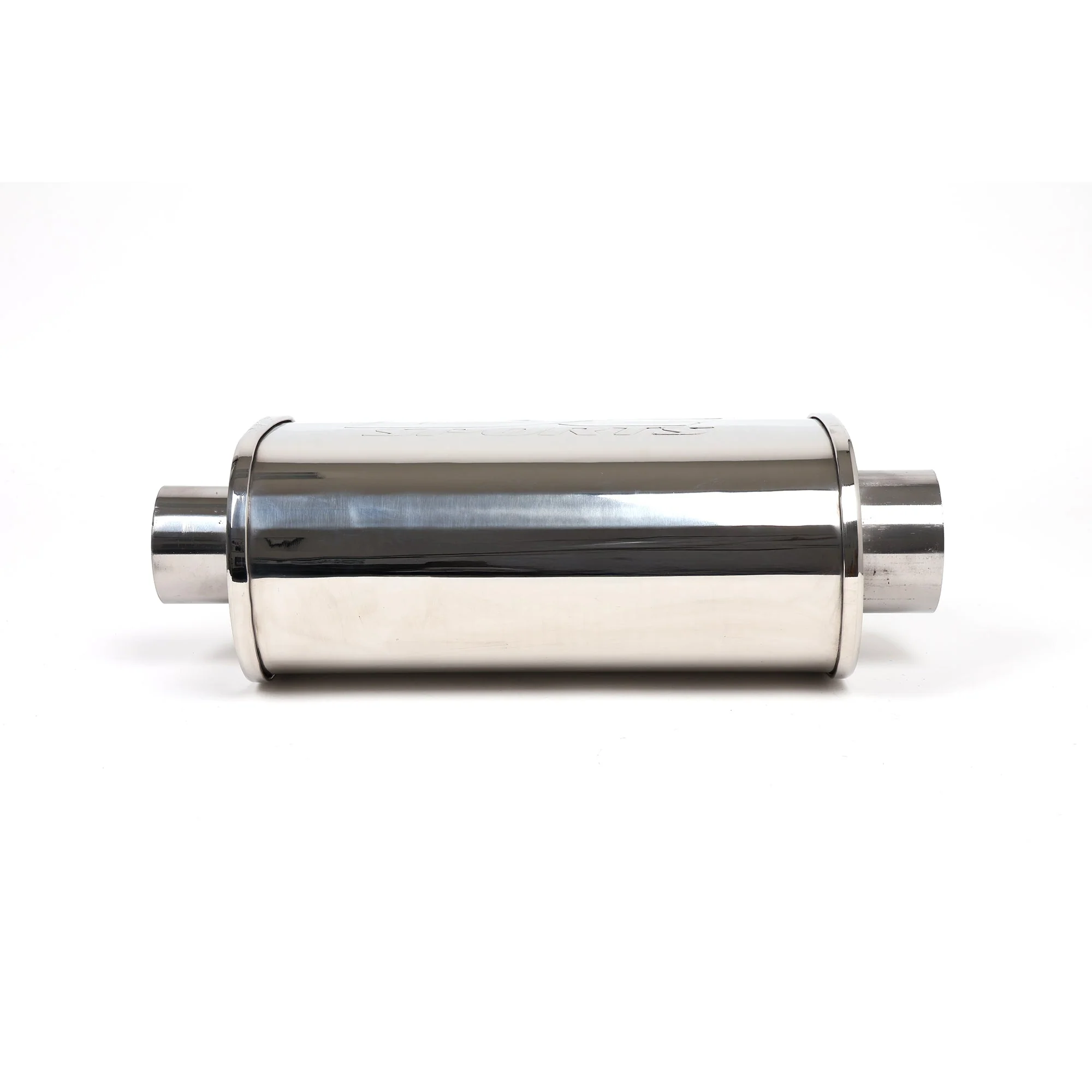 DC Sports Universal Oval Muffler 2.5" Inlet / 3" Outlet - Image 3