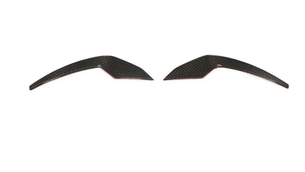 Dry Carbon Fiber Front Bumper Fins (2PC) – BMW G80 M3 & G82/G83 M4 Competition (2021+)