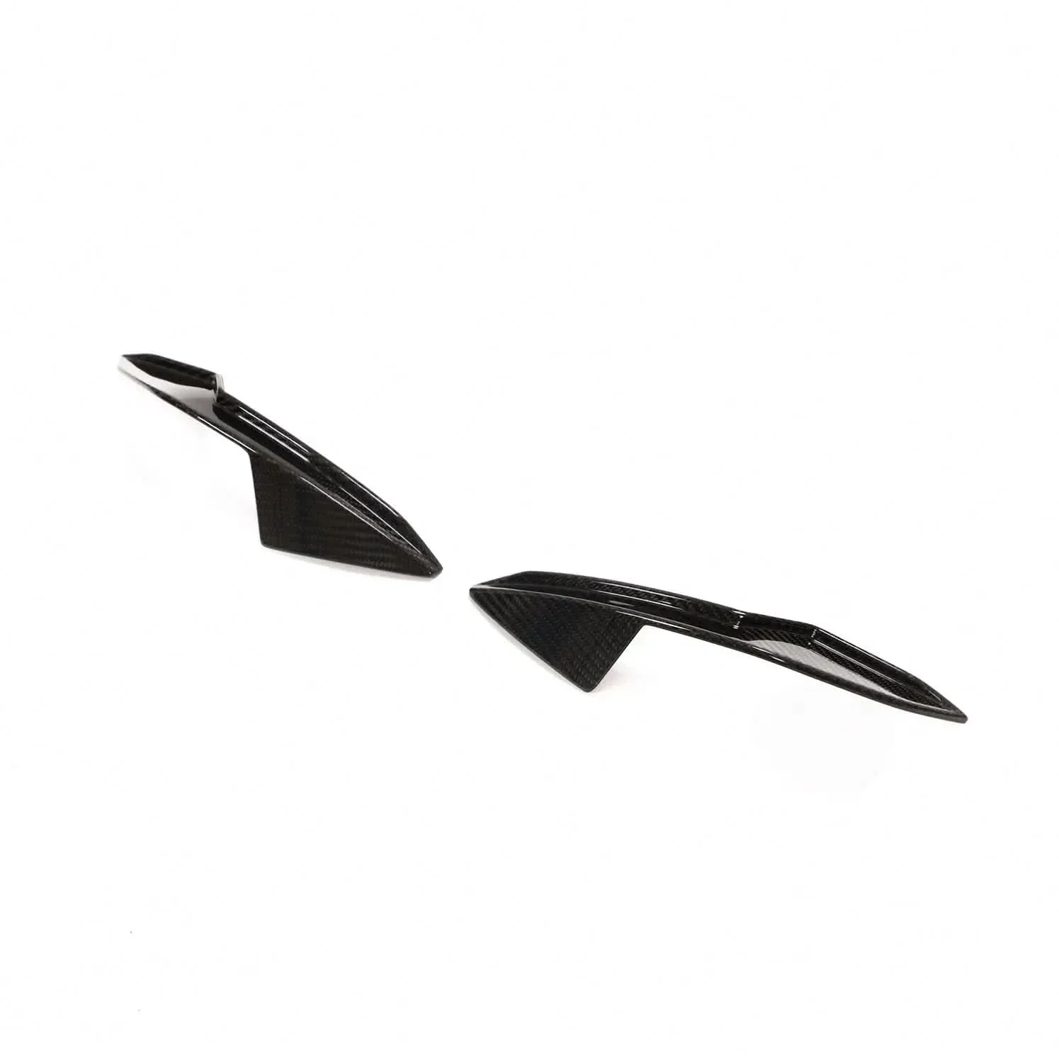 Dry Carbon Fiber Front Bumper Fins (2PC) – BMW G80 M3 & G82/G83 M4 Competition (2021+) - Image 4