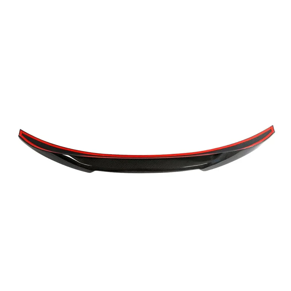 Dry Carbon Fiber M4-Style Rear Trunk Spoiler for BMW F30 / F35 3 Series & F80 M3 (2012–2019) - Image 3