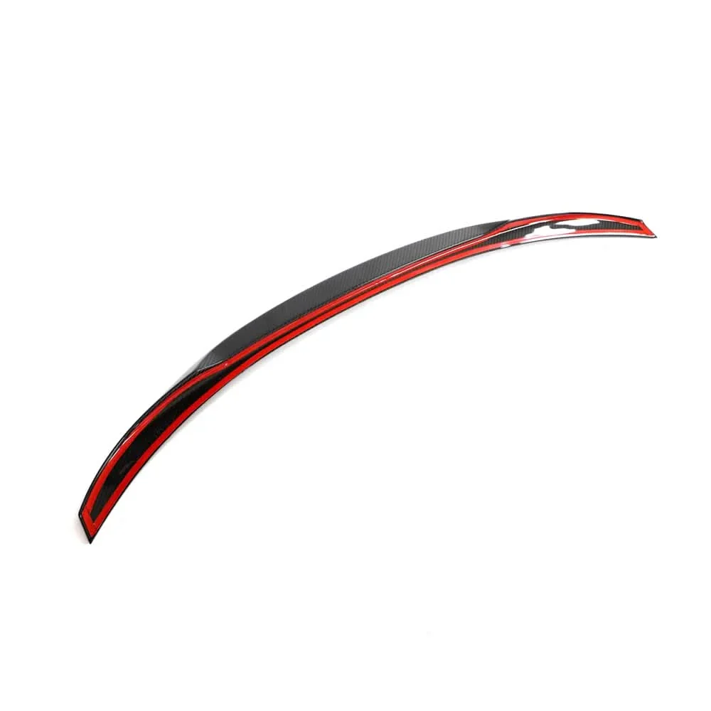 Dry Carbon Fiber M4-Style Rear Trunk Spoiler for BMW F30 / F35 3 Series & F80 M3 (2012–2019) - Image 4