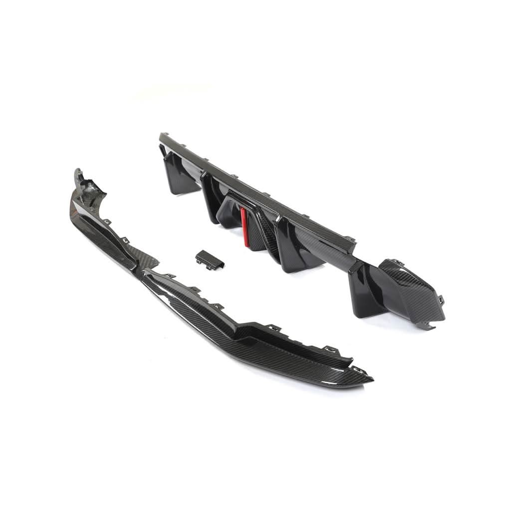 Dry Carbon Fiber Rear Diffuser – BMW G80 M3 / G82 G83 M4 Competition (2021–Present) - Image 2