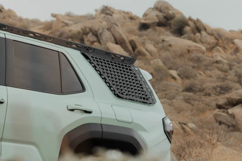 DV8 25-26 Toyota 4Runner Exterior Window Molle for DV8 Roof Rack - Driver - Image 9